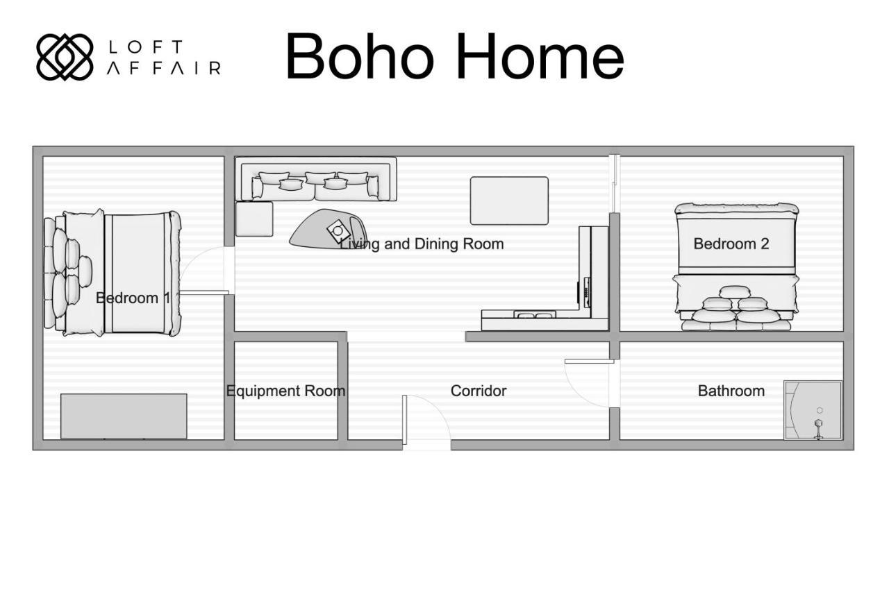 Appartamento Boho Lofts - Loftaffair Cracovia Esterno foto